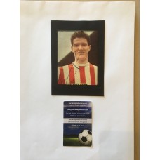 Signed picture of Terry Paine the Southampton footballer.